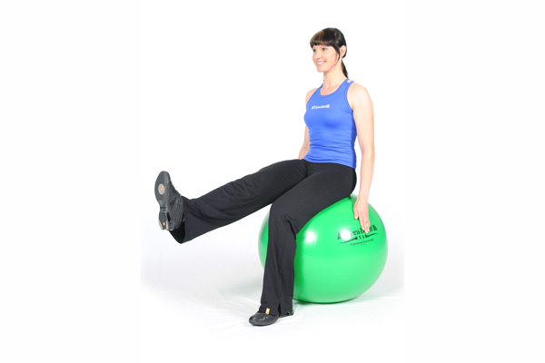 Bälle und Sitzkissen